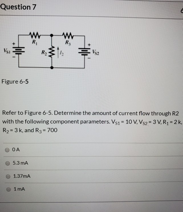 Solved Question 7 vs R311 Figure 6-5 Refer to Figure 6-5. | Chegg.com