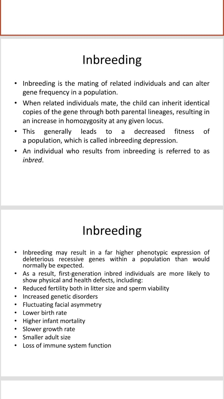 Q.2. What Is Role Of Inbreeding In Shaping | Chegg.Com