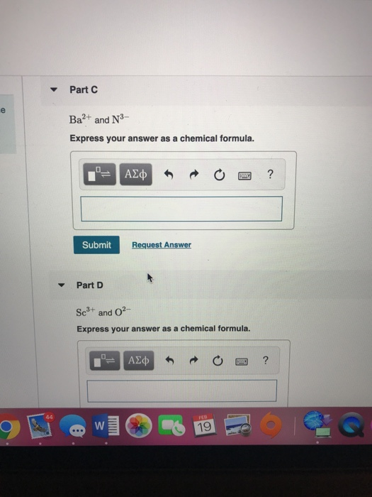 Solved Part A ic Table Na+ and O2 Express your answer as a