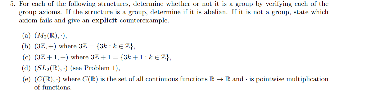 Solved 5. For each of the following structures, determine | Chegg.com
