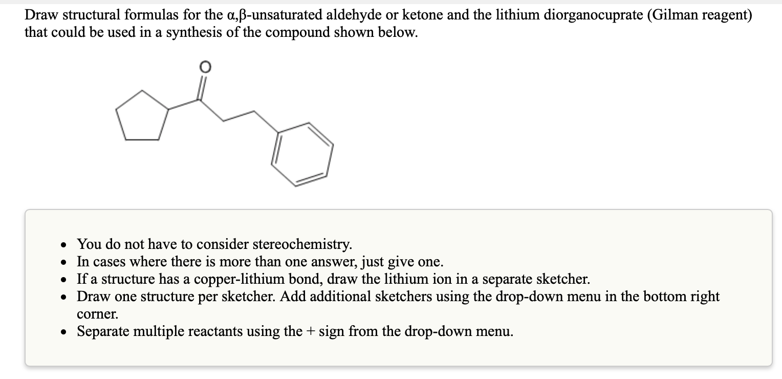 Solved Draw structural formulas for the a,ß-unsaturated | Chegg.com