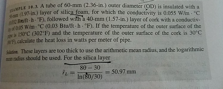 Solved PLE 10.3. A tube of 60-mm (2.36-in.) outer diameter | Chegg.com