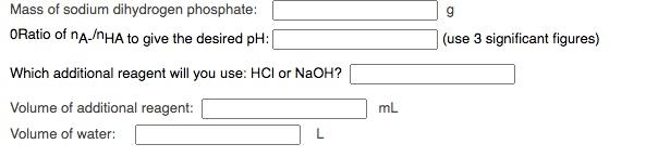 Solved You have to make a phosphate buffer of pH 6.90. The | Chegg.com