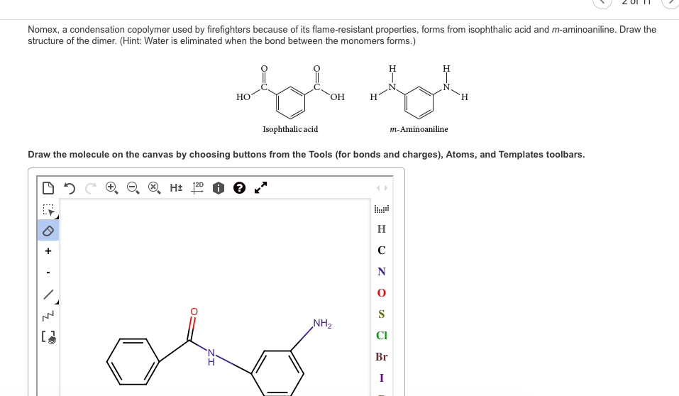 Solved Draw the following molecule; I don't know what I'm | Chegg.com