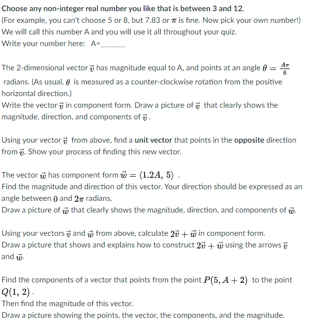 what is non real number example
