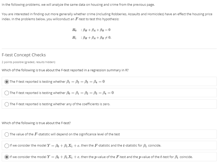 Solved In the following problems, we will analyze the same | Chegg.com