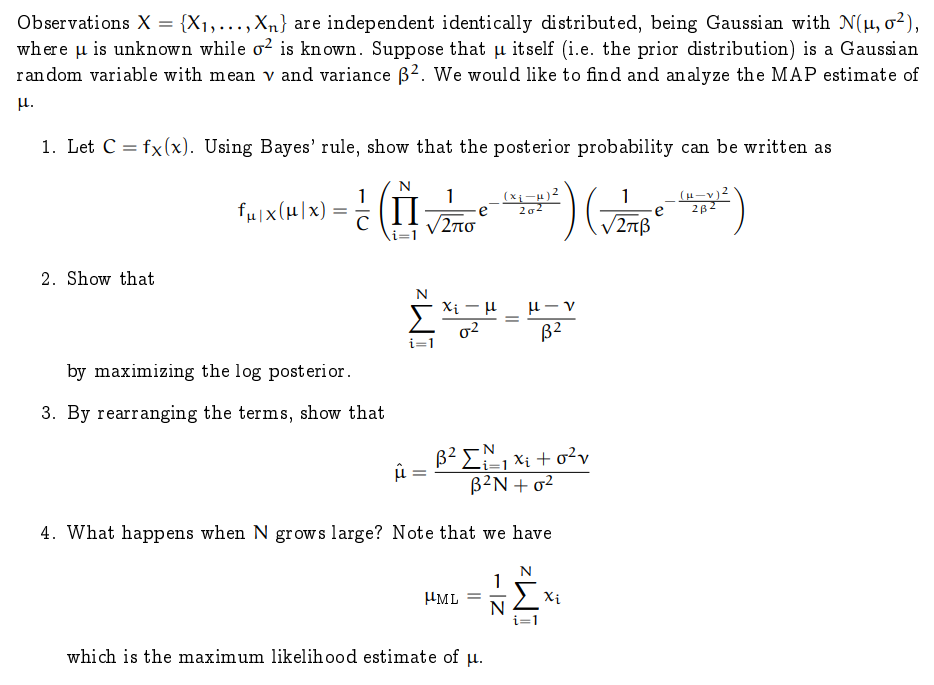 Solved Observations X X1 Are Independent Iden Chegg Com