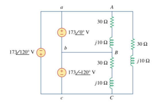 Solved We consider a balanced three-phase receiver | Chegg.com