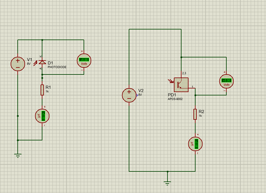 Solved this is an photodiode experiment can you please make Circuit Diagram