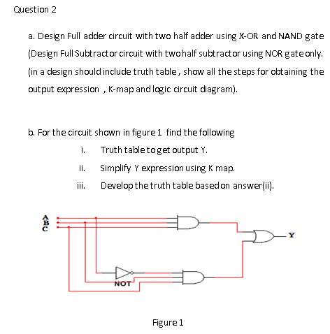 Full Adder Circuit Using Nor Gates Only Full Adder Circuit Using Nor Gates Only