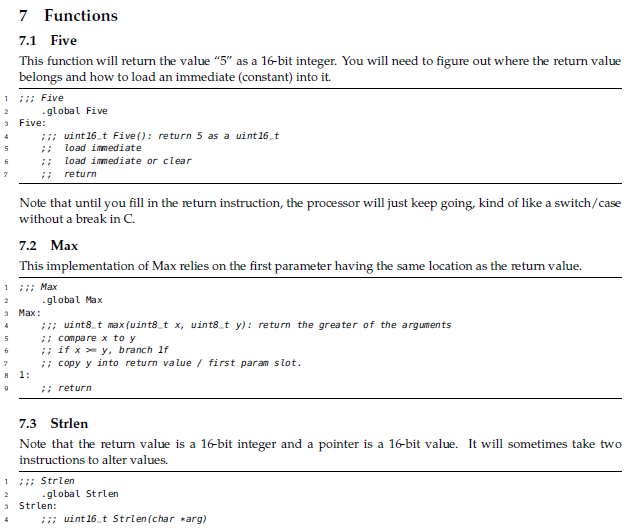 Solved 7 Functions 7.1 Five This function will return the | Chegg.com