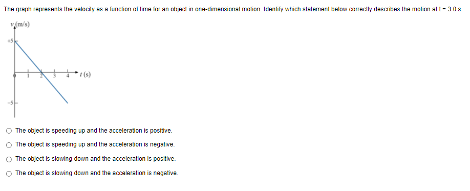 Solved An object moves to the right and slows down with a | Chegg.com