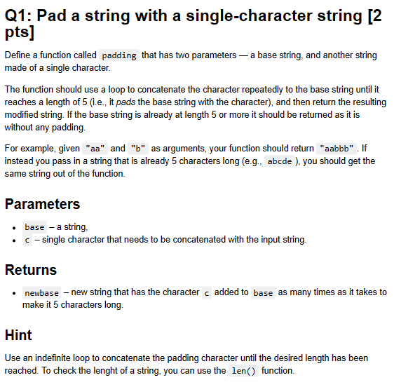 LPAD: Left-Padding a Character String