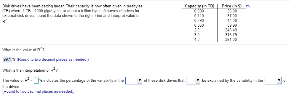 Solved Disk drives have been getting larger. Their capacity | Chegg.com