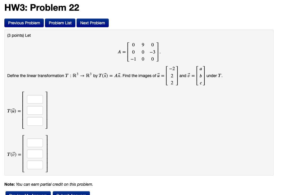 Solved HW3: Problem 20 Previous Problem Problem List Next | Chegg.com