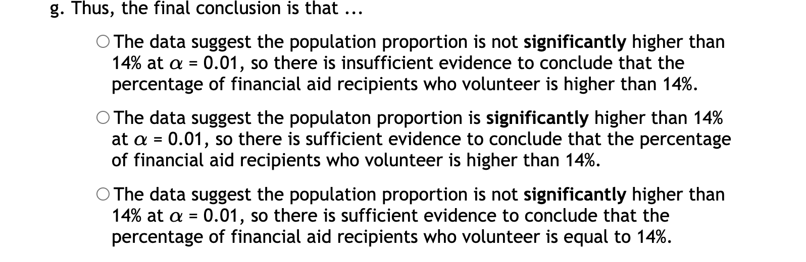 Solved 12) Hypothesis testing for proportions You must show