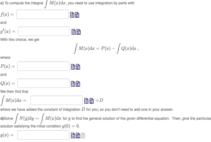 Solved Ze6e Y3 We Want To Solve The Differential Equation Chegg Com