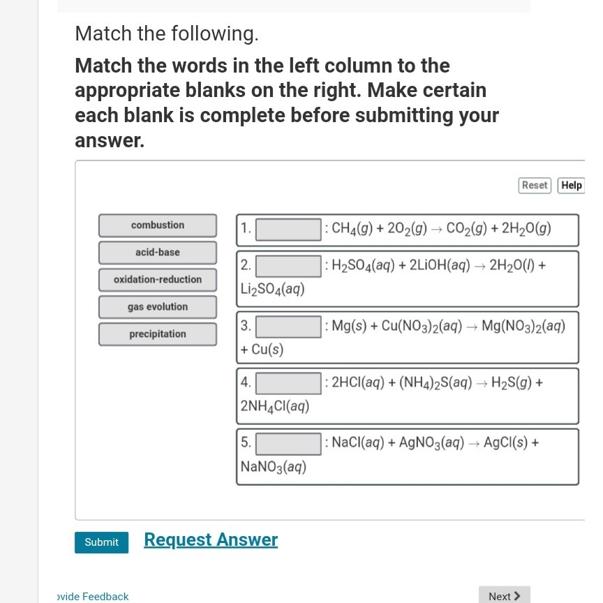 solved-match-the-following-match-the-words-in-the-left-chegg