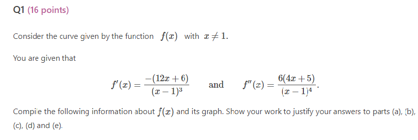 Solved Consider the curve given by the function f(x) | Chegg.com