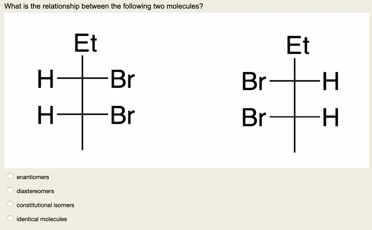 Solved What is the relationship between the following two | Chegg.com