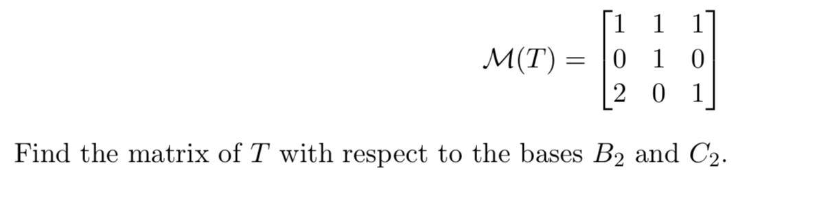 Solved Let B1 = {1,x,x2} And B2 = {x − 1,x2 − X − 1,1} Be | Chegg.com