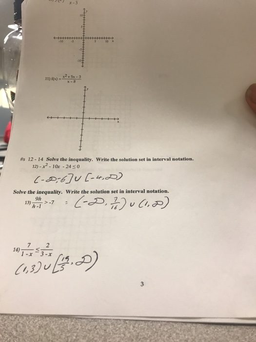 Solved B) No A) 16) B) Yes The graph of a function is given. | Chegg.com