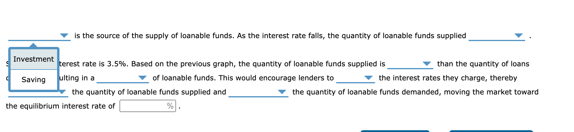 Solved 4. Supply and demand for loanable funds The following | Chegg.com