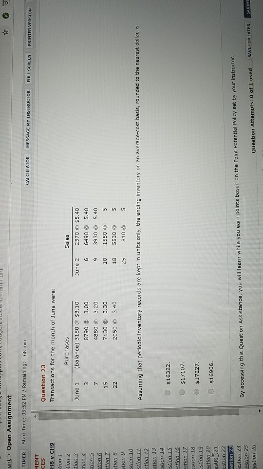 assignment on timer