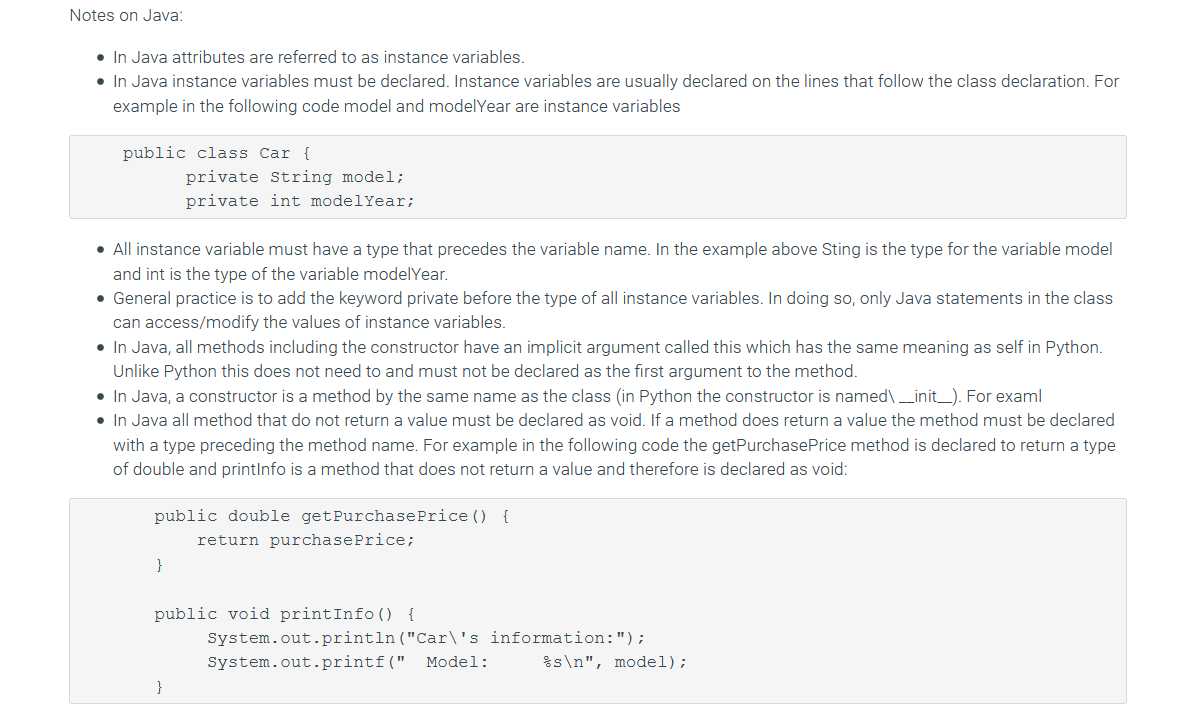 Solved 11.18 LAB: Car value (classes) - Java Version 1) | Chegg.com