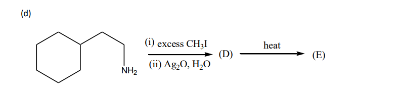 Solved Provide the structure of the intermediates and | Chegg.com