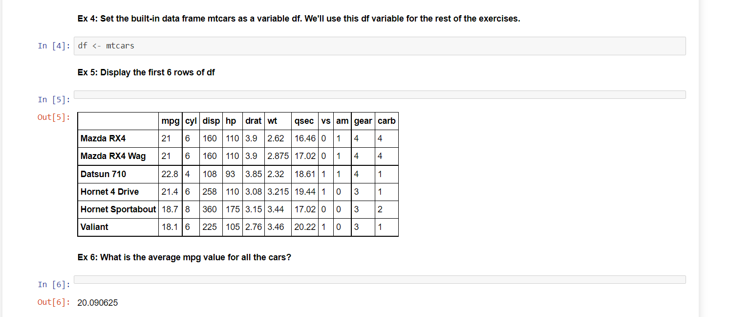 Solved In [3]: Out [3]: Ex 1: Recreate the following | Chegg.com