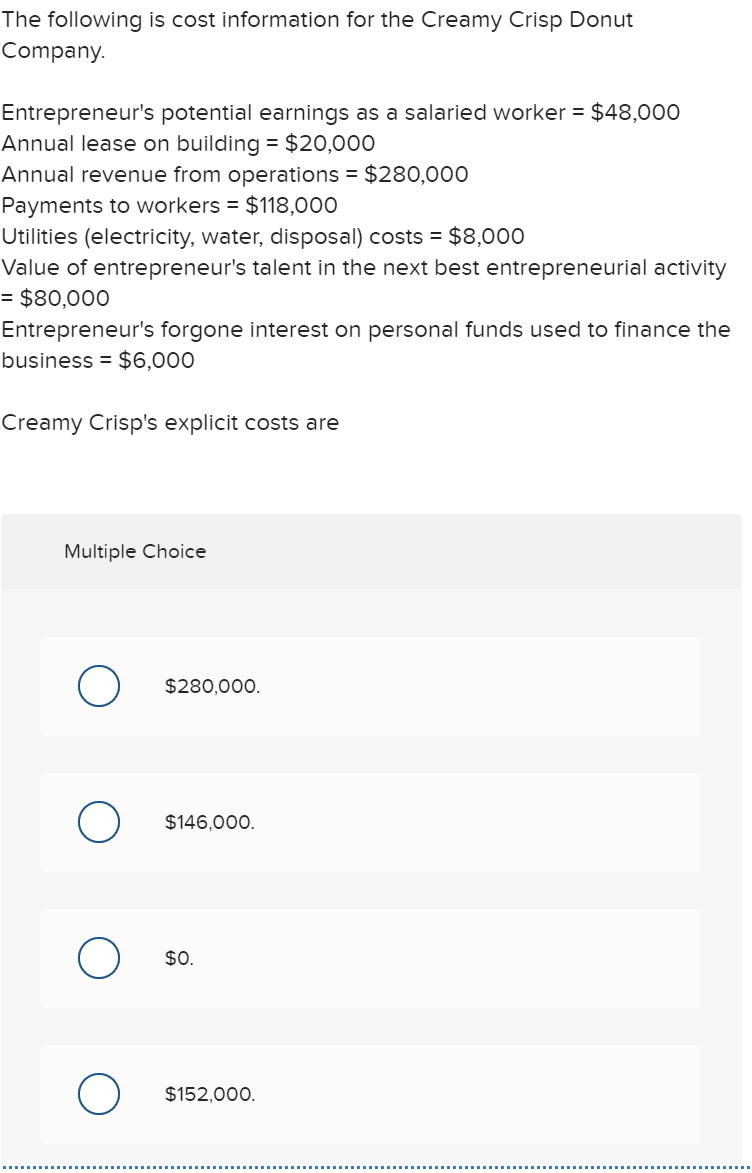 solved-the-following-is-cost-information-for-the-creamy-chegg