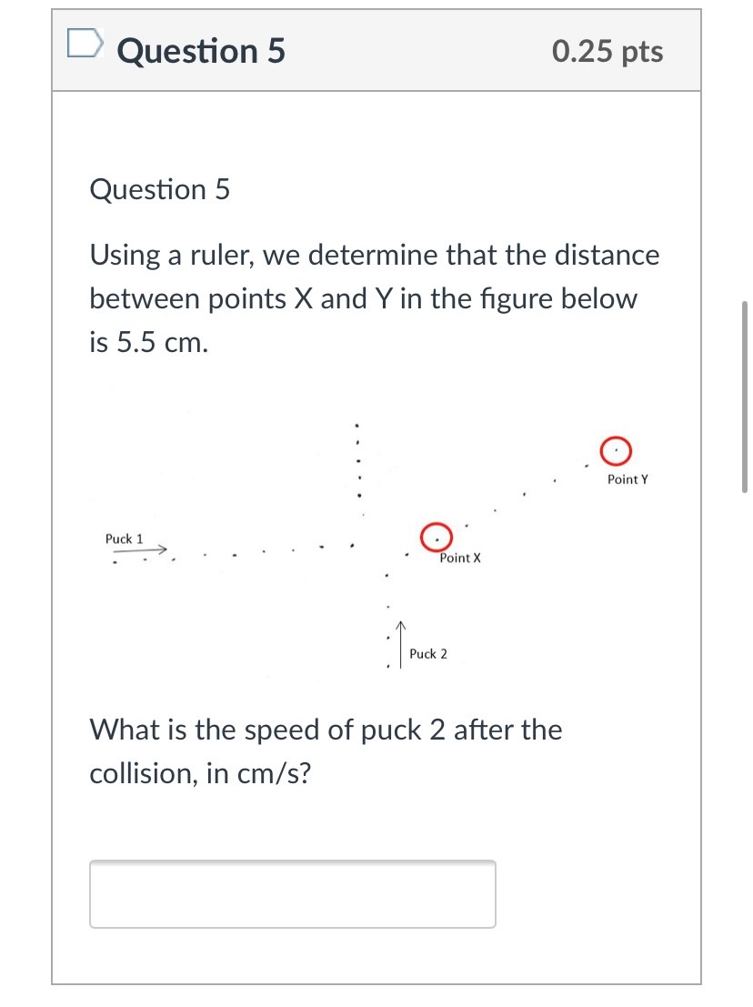 Using a ruler, we determine that the distance between | Chegg.com