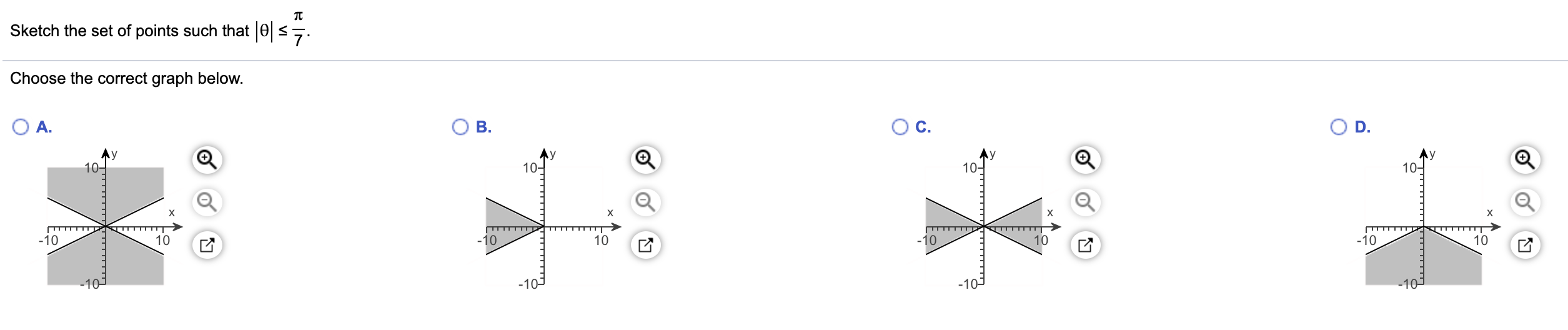 Solved Find the volume of the solid generated in the | Chegg.com