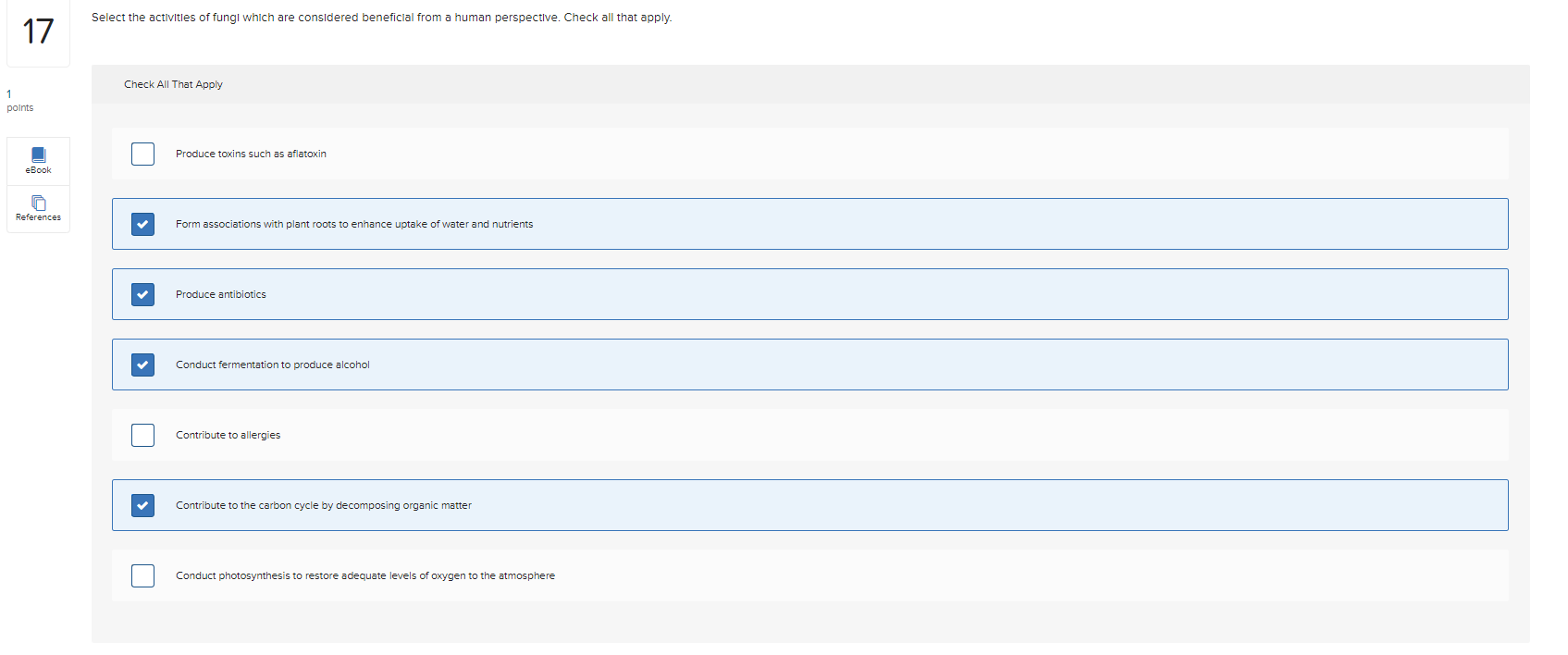 solved-select-the-activities-of-fungi-which-are-considered-chegg