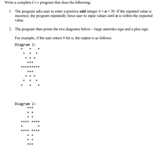 Solved Write a complete C++ program that does the following | Chegg.com
