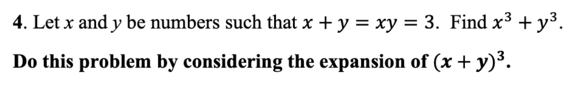 x y raised to 3