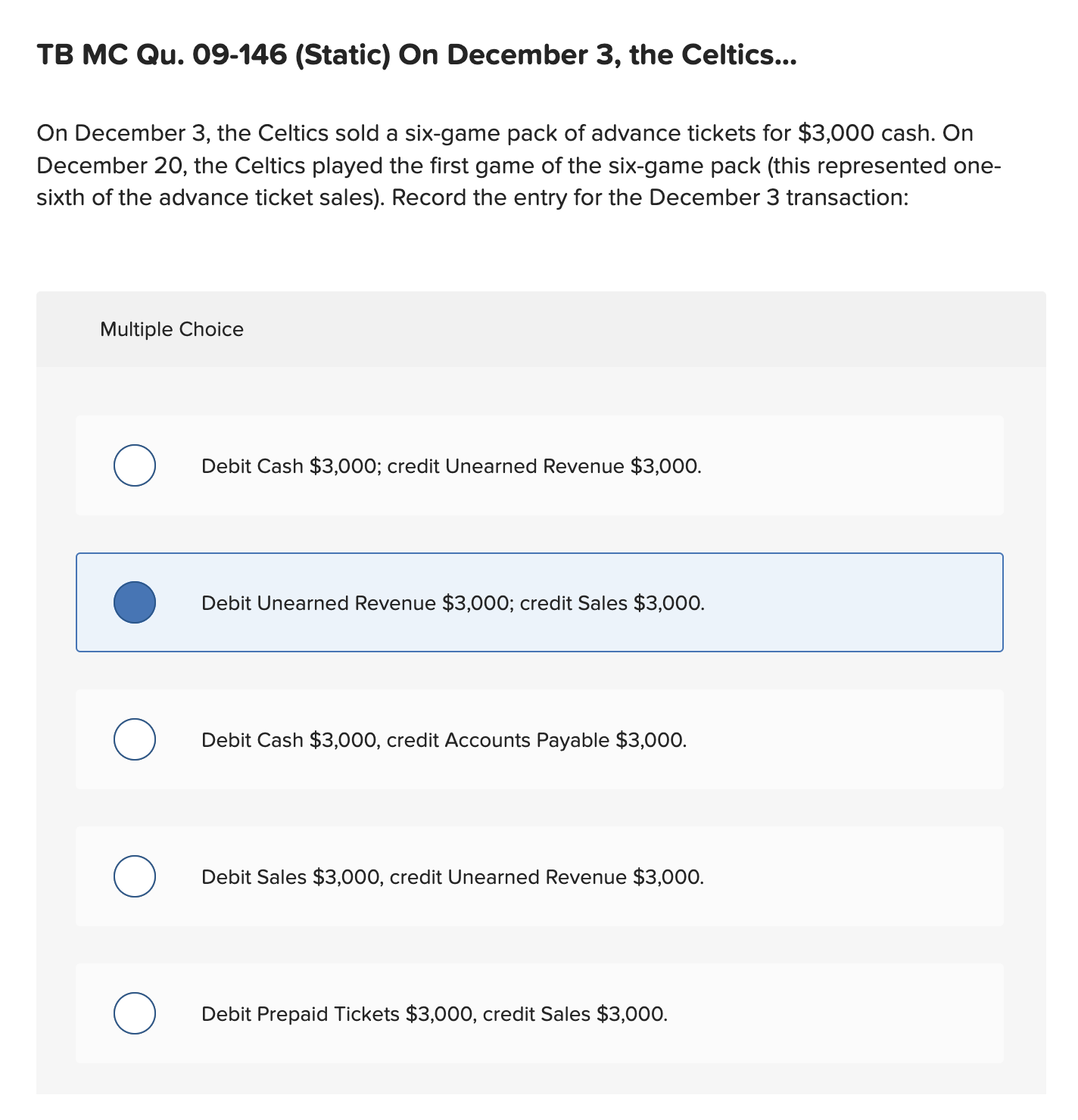 Solved TB MC Qu. 09-146 (Static) On December 3, The | Chegg.com