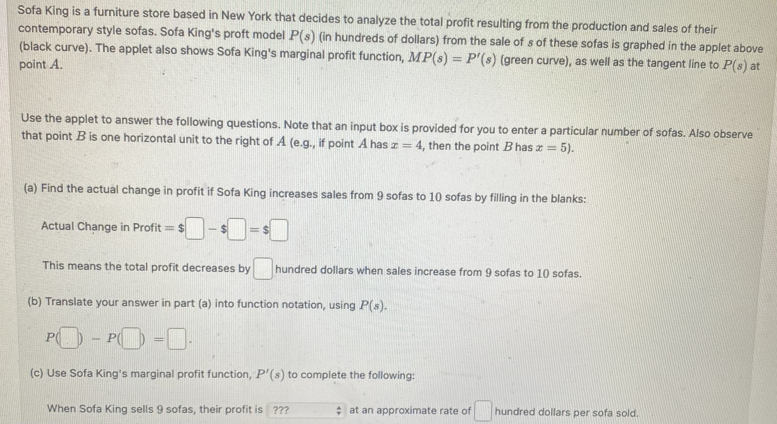 Solved (d) Translate your answer in part (c) into function | Chegg.com
