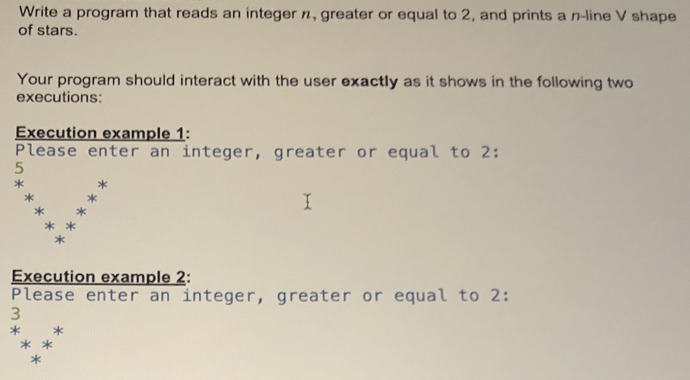 Solved C++, Write a program that reads an integer n, treater | Chegg.com