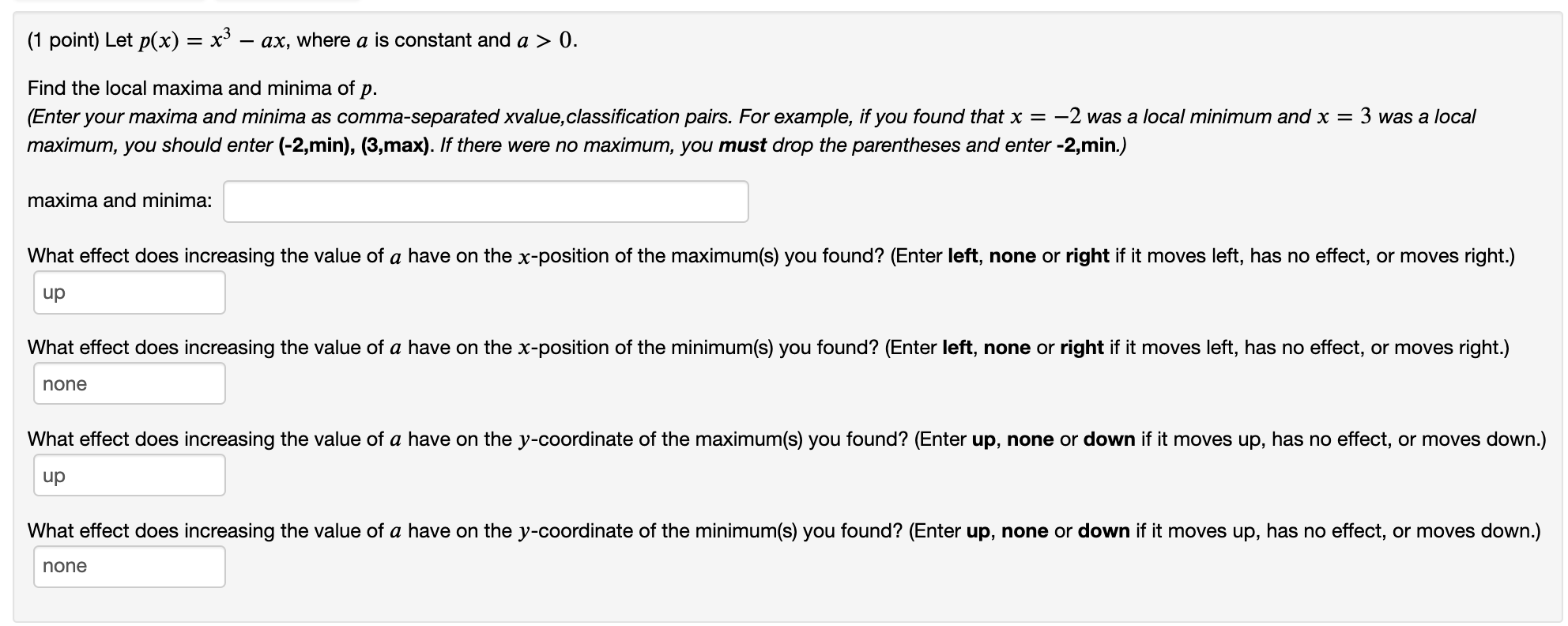 solved-1-point-let-p-x-x3-ax-where-a-is-constant-and-chegg