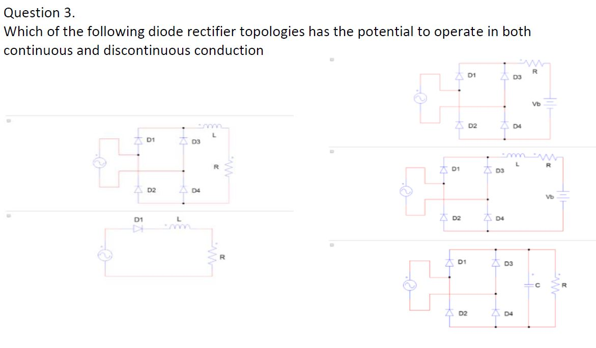 Solved Question 2. Steady state waveforms for a single phase | Chegg.com