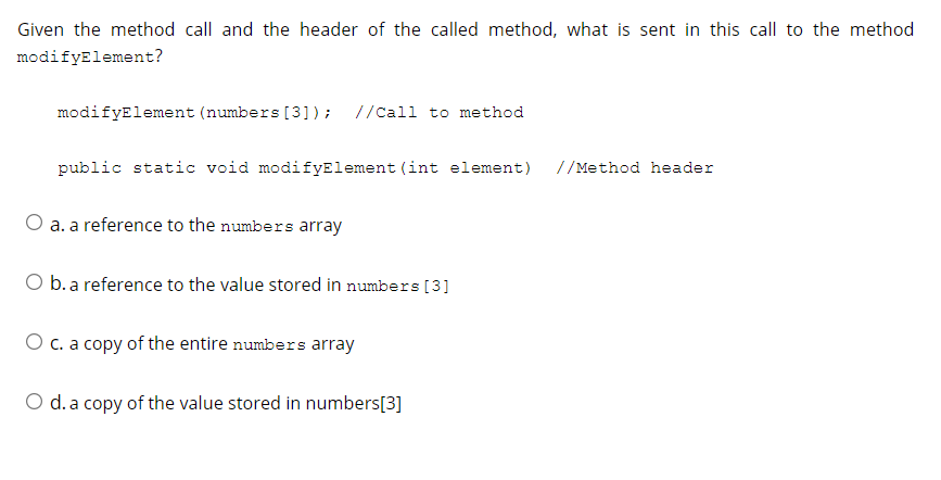 Solved An element is inserted into an ArrayList at a | Chegg.com