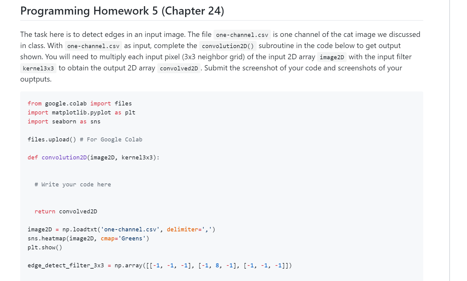 Programming Homework 5 (Chapter 24) The Task Here Is | Chegg.com