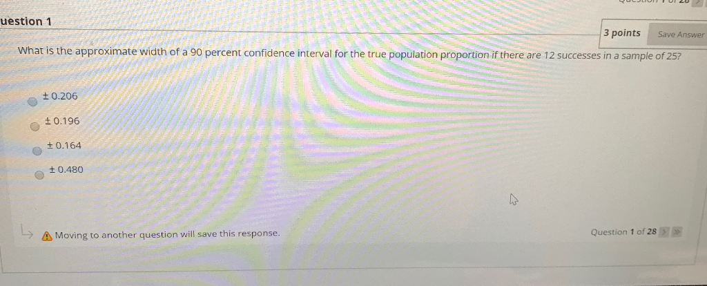 Solved uestion 1 3 points Save Answer What is the | Chegg.com