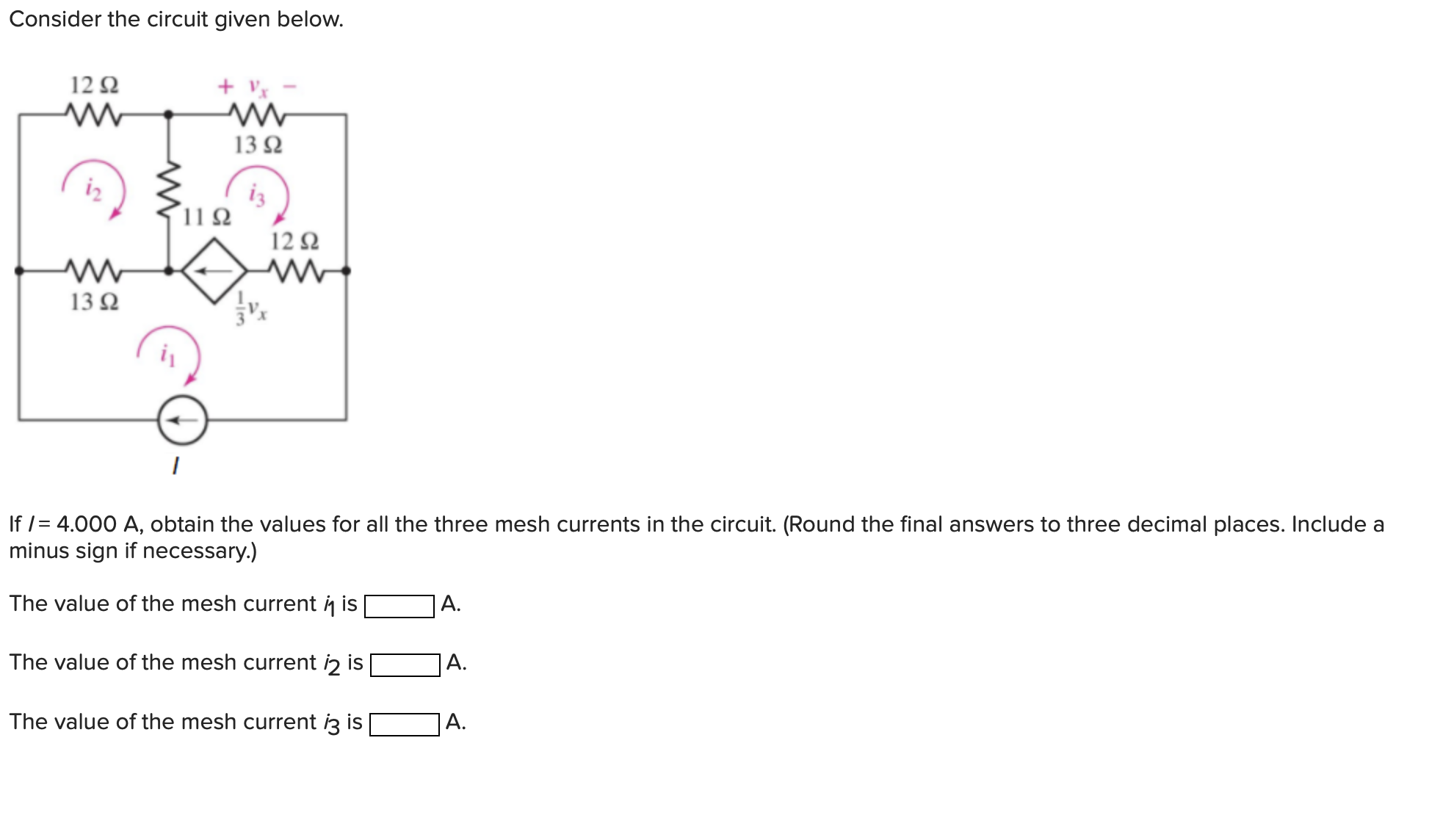 Solved Consider the circuit given below. If I=4.000 A, | Chegg.com