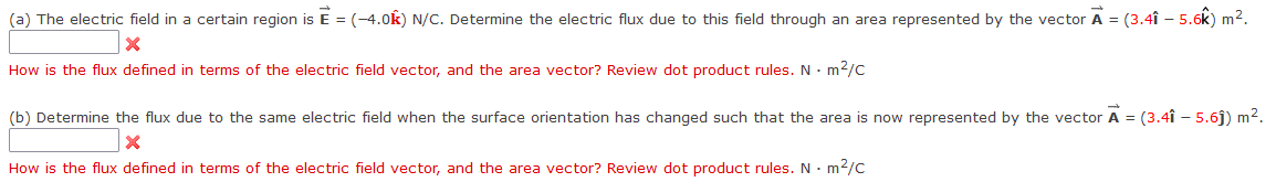 Solved (a) The electric field in a certain region is | Chegg.com
