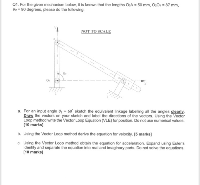 Solved Q1. For the given mechanism below, it is known that | Chegg.com