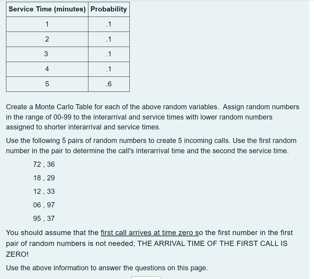 Solved Call Center Example Currently, a call center only has | Chegg.com