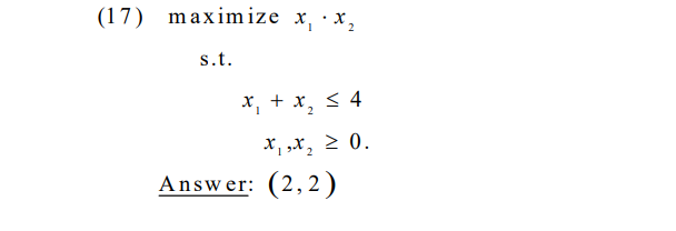 Solved Solve the following using the Fritz-John conditions. | Chegg.com